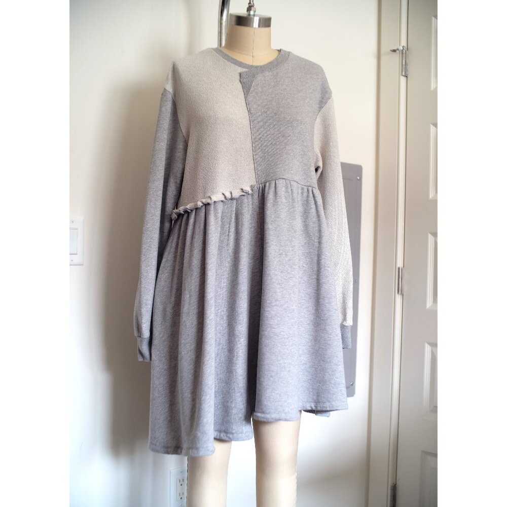 Lazy Oaf Mix N Match Sweater Dress (Size UK 12, US 8)